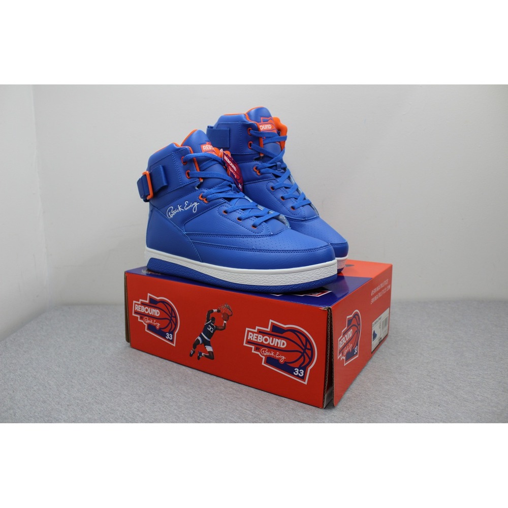 Ewing Athletics Shoes Mens 12 Blue Orion Strap High Top‎ Sneakers 1RBE001-423